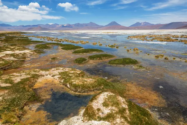 チリ北部のアタカマ砂漠の美しい自然景観 ストック画像