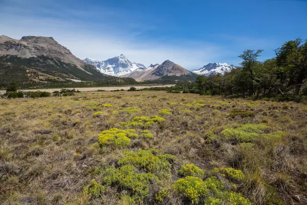 Patagonia Landscapes Southern Argentina Beautiful Natural Landscapes Stock Photo