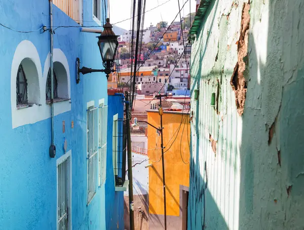 Чудовий Вид Знамените Місто Гуанахуато Мексика Стокове Зображення