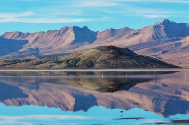 Atacama Çölü, Kuzey Şili 'deki güzel doğal manzaralar.