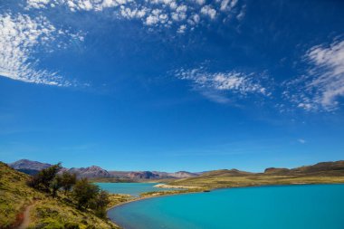 Perito Moreno Ulusal Parkı Arjantin, Güney Amerika.