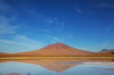 Atacama Çölü, Kuzey Şili 'deki güzel doğal manzaralar.