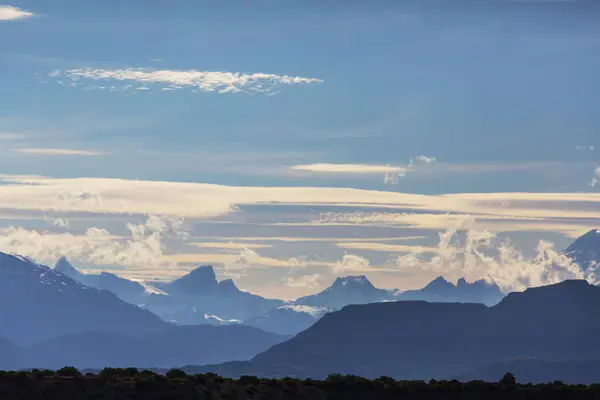 Patagonien Landschaften Süden Argentiniens Schöne Naturlandschaften lizenzfreie Stockfotos