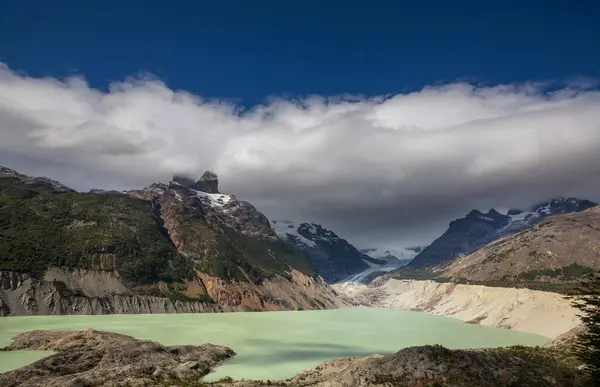 Wunderschöne Berglandschaften Entlang Der Carretera Austral Patagonien Südchile Stockfoto