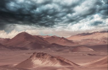 Kuzey Arjantin 'in fantastik manzaraları. Güzel, ilham verici doğal manzaralar..