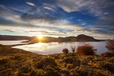 Perito Moreno Ulusal Parkı Arjantin, Güney Amerika.