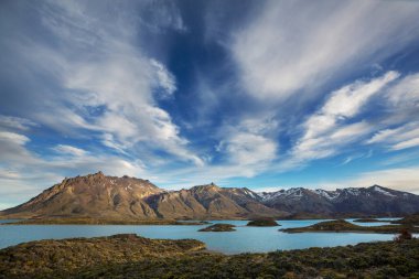 Perito Moreno Ulusal Parkı Arjantin, Güney Amerika.