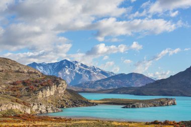 Perito Moreno Ulusal Parkı Arjantin, Güney Amerika.