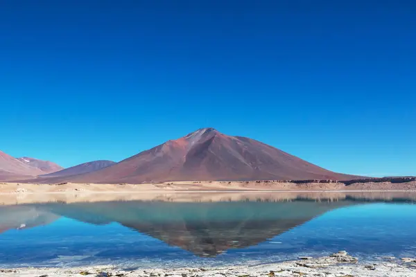 stock image Beautiful natural landscapes in Atacama desert, northern Chile