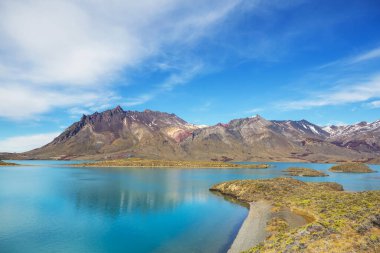 Perito Moreno Ulusal Parkı Arjantin, Güney Amerika.