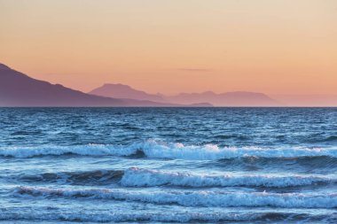 Pasifik Okyanusu kıyısı boyunca Carretera Austral, Patagonya, Şili
