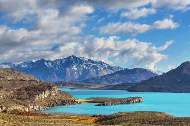 Perito Moreno Ulusal Parkı Arjantin, Güney Amerika.
