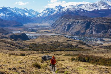 Patagonya dağlarında yürüyüş, Arjantin