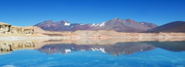 Atacama Çölü, Kuzey Şili 'deki güzel doğal manzaralar.