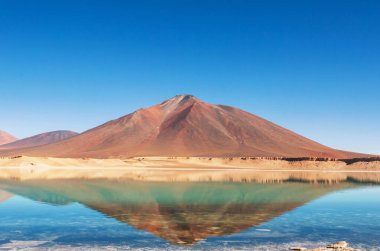 Atacama Çölü, Kuzey Şili 'deki güzel doğal manzaralar.