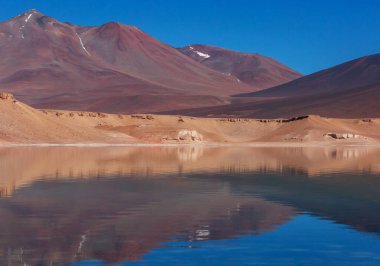 Atacama Çölü, Kuzey Şili 'deki güzel doğal manzaralar.