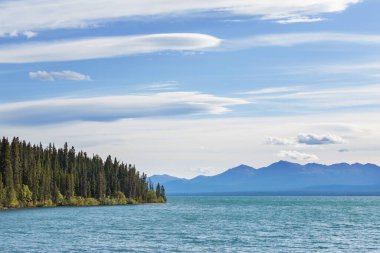 Alaska 'daki Tundra' da huzur gölü
