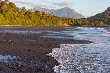 Pasifik Okyanusu kıyısı boyunca Carretera Austral, Patagonya, Şili