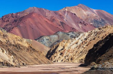 Atacama Çölü, Kuzey Şili 'deki güzel doğal manzaralar.