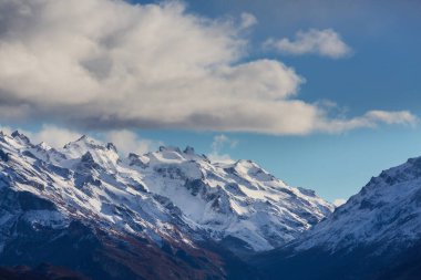 Güney Arjantin 'deki Patagonya manzaraları. Güzel doğal manzaralar..