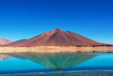 Atacama Çölü, Kuzey Şili 'deki güzel doğal manzaralar.