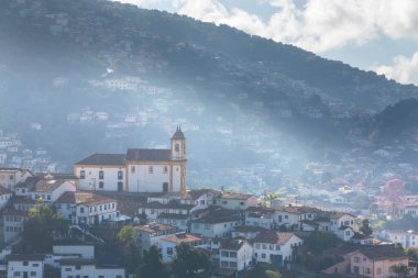 Ouro Preto 'daki Koloni Mimarisi, Minas Gerais, Brezilya