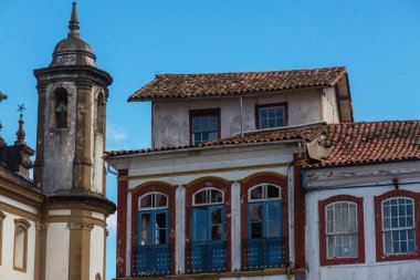 Ouro Preto 'daki Koloni Mimarisi, Minas Gerais, Brezilya