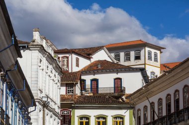 Ouro Preto 'daki Koloni Mimarisi, Minas Gerais, Brezilya