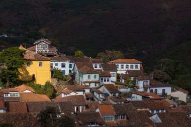 Ouro Preto 'daki Koloni Mimarisi, Minas Gerais, Brezilya