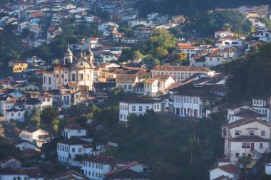 Ouro Preto 'daki Koloni Mimarisi, Minas Gerais, Brezilya