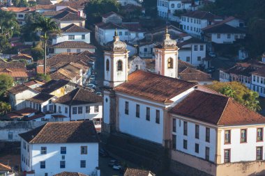 Ouro Preto 'daki Koloni Mimarisi, Minas Gerais, Brezilya