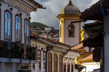Ouro Preto 'daki Koloni Mimarisi, Minas Gerais, Brezilya