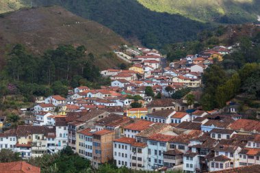 Ouro Preto 'daki Koloni Mimarisi, Minas Gerais, Brezilya