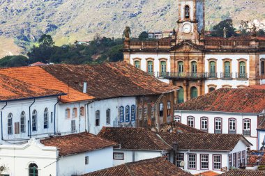 Ouro Preto 'daki Koloni Mimarisi, Minas Gerais, Brezilya