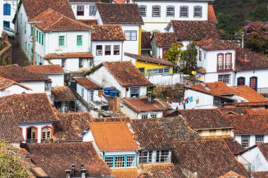 Ouro Preto 'daki Koloni Mimarisi, Minas Gerais, Brezilya