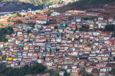 Ouro Preto 'daki Koloni Mimarisi, Minas Gerais, Brezilya