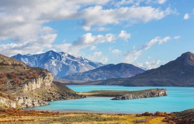 Perito Moreno Ulusal Parkı Arjantin, Güney Amerika.