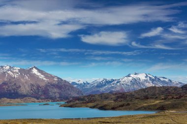 Perito Moreno Ulusal Parkı Arjantin, Güney Amerika.