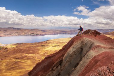 Pallay Pançolu Yürüyüşçü, alternatif Gökkuşağı Dağları, Peru