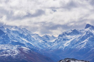 Güney Arjantin 'deki Patagonya manzaraları. Güzel doğal manzaralar..