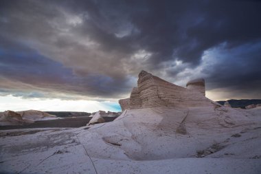 Kuzey Arjantin 'in fantastik manzaraları. Güzel, ilham verici doğal manzaralar. Campo de Piedra Pomez Antofagasta de la Sierra yakınlarında, Puna.