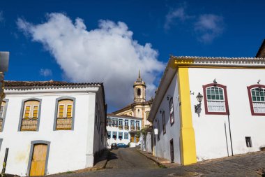 Ouro Preto 'daki Koloni Mimarisi, Minas Gerais, Brezilya