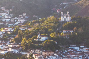 Ouro Preto 'daki Koloni Mimarisi, Minas Gerais, Brezilya