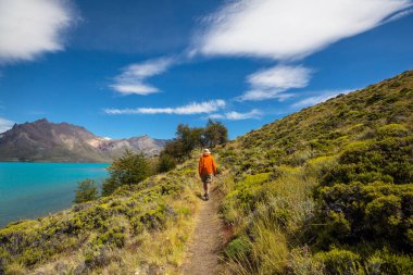 Patagonya dağlarında yürüyüş, Arjantin