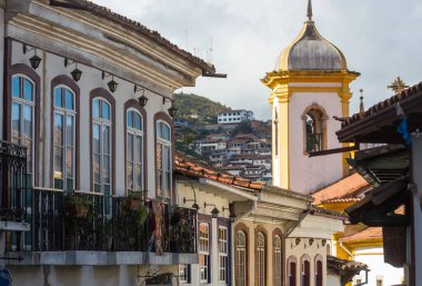 Ouro Preto 'daki Koloni Mimarisi, Minas Gerais, Brezilya