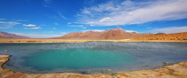 Atacama Çölü, Kuzey Şili 'deki güzel doğal manzaralar.