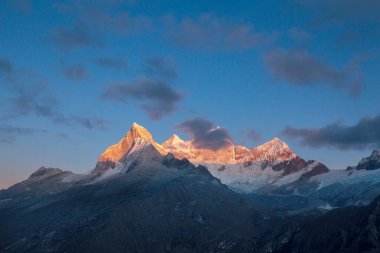 Cordillera Blanca, Peru, Güney Amerika 'daki güzel dağ manzaraları