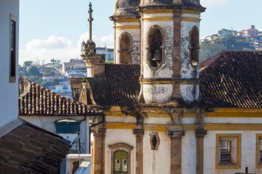 Ouro Preto 'daki Koloni Mimarisi, Minas Gerais, Brezilya