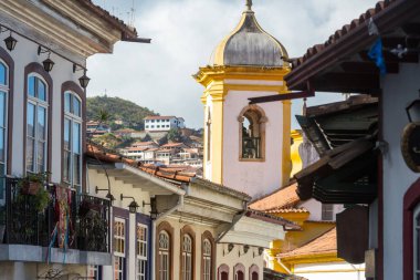 Ouro Preto 'daki Koloni Mimarisi, Minas Gerais, Brezilya