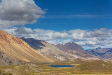 Güney Arjantin 'deki Patagonya manzaraları. Güzel doğal manzaralar..